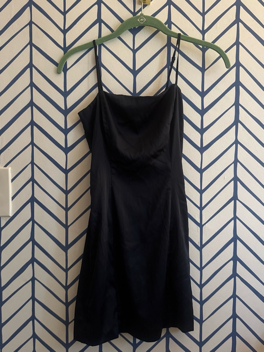 Sunday Best navy blue Mini Slip Dress
